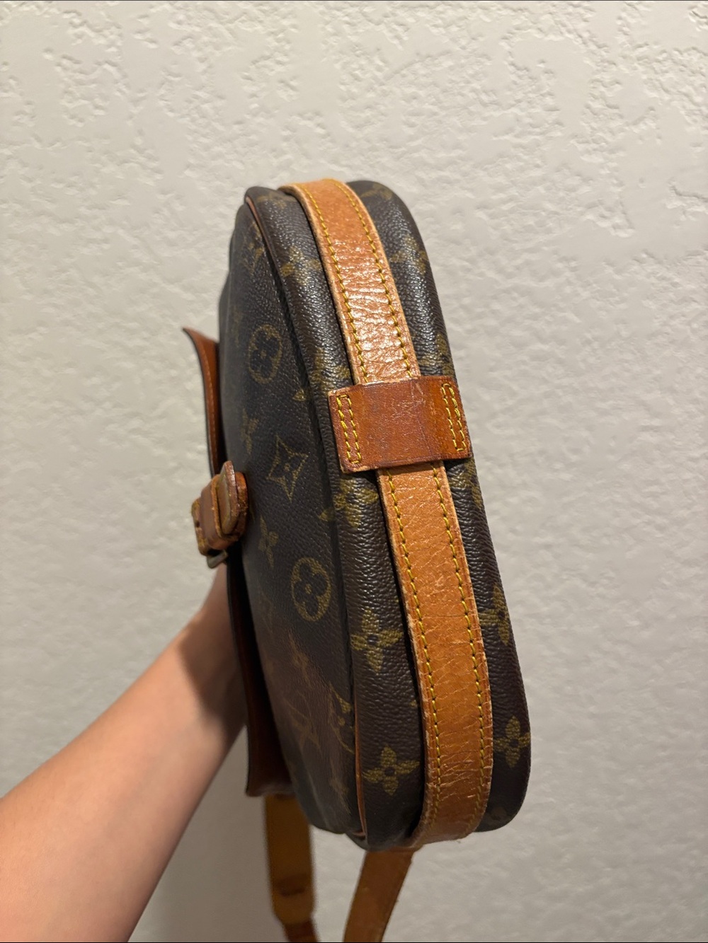 Louis Vuitton MI881 Jeunefille GM MM Brown Monogram LV Crossbody Bag - Picture 4 of 15